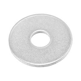 M6 Stainless Fender Washer,18-8 (304) Stainless Steel Large Fender Washers, M6 ID x 22mm OD Stainless Flat Washer, Pack of 50