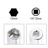 sourcing map Socket Accessory Set of 3 Pcs, 13mm 6-Point