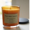 100% Soy, Highly Scented, Hand Poured Soy Candle (Black Amber