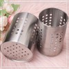2 PCS Kitchen Utensil Organizer, Kitchen Stainless Steel Cooking Utensil