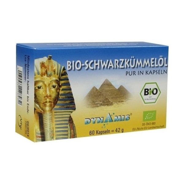 Egyptian Black Cumin Organic Pure Capsules 60 cap