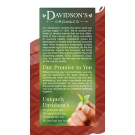 Davidson's Organics, South African Rooibos, 25-count Tea Bags, Pack of 6