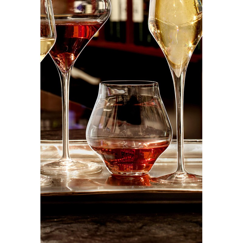 Luigi Bormioli Supremo 15.25 oz Pinot Noir Stemless Wine Glasses