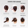 Invisible Elastic Hair Nets with Bobby Pins for Ballerina Buns