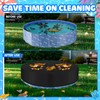 YAOZUP Round Pool Cover, 120 x 30 cm, Dog Pool