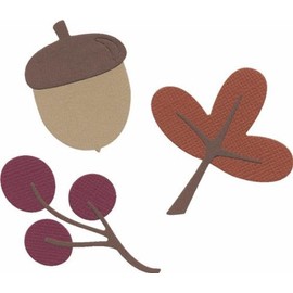 QUICKUTZ We R Memory Keepers 4-Inch by 4-Inch Die, Autumn Twigs