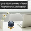 Iolite Crystal Ball with Stand - 1.5" Inches Crystal Sphere
