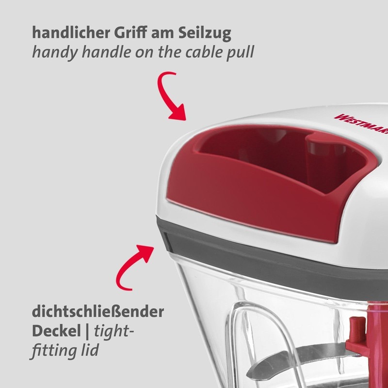 Westmark Multifunction Pulley Slicer - High Quality Manual Chopper for