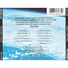 BOSTON THIRD STAGE NEW CD
