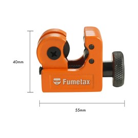Fumetax 813403002 Miniature Pipe Cutter, Diameter 3-22 mm for Copper, Brass, PVC, Plastic and Aluminium Tubing