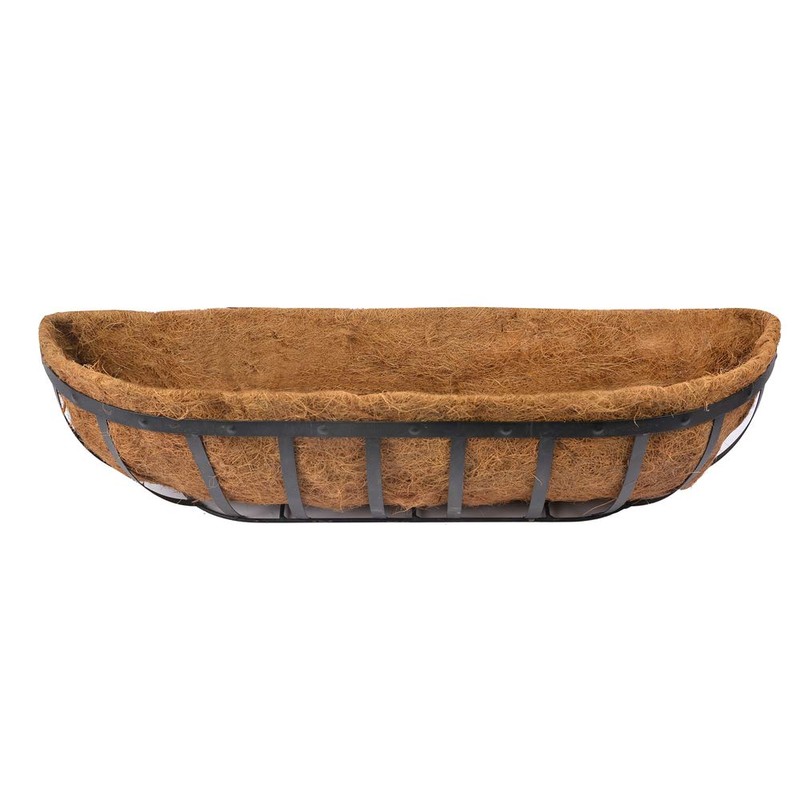 Joen 30 Inch Half Moon Shape Trough Coco Liner for