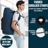 Laundry Backpack Heavy Duty, 115L Extra Large Laundry Bag with