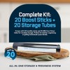 62% RH Humidity Control Sticks, Integra Boost 20 Pack Moisture
