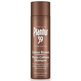 Plantur 39 Caffeine Brown Shampoo Brunette Hair 250ml | Conceal Hairline Prevents and Reduces Hair Loss | Unique Formula Supports Hair Growth