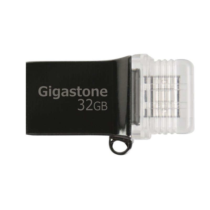 Gigastone 32GB USB 3.0 Flash Drive OTG with USB and