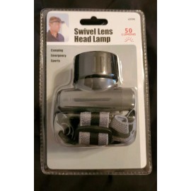 HFT 5 - Swivel Lens Hands Free Hiking Head Lamp Mechanic Automotive Work Flashlights