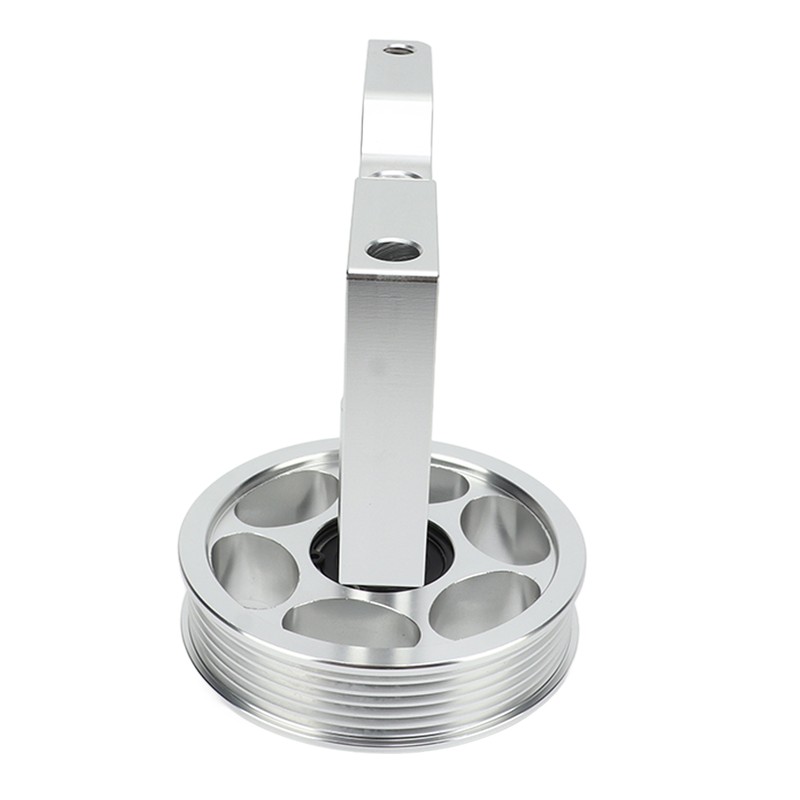 Air Pump Idler Bracket with Pulley Metal Replacement for Ford