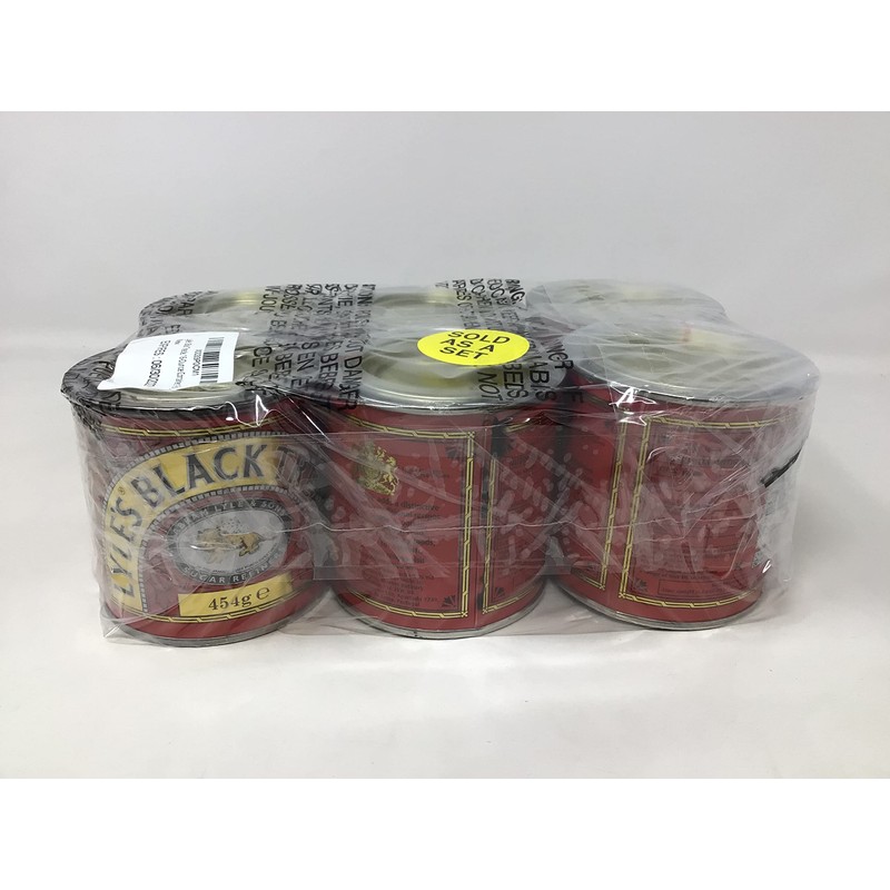 Lyle's Black Treacle, 16-Ounce Containers (Pack of 6)