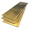 0.093" x 4" x 12" (3 Pack), C260-H02 Brass Sheet,