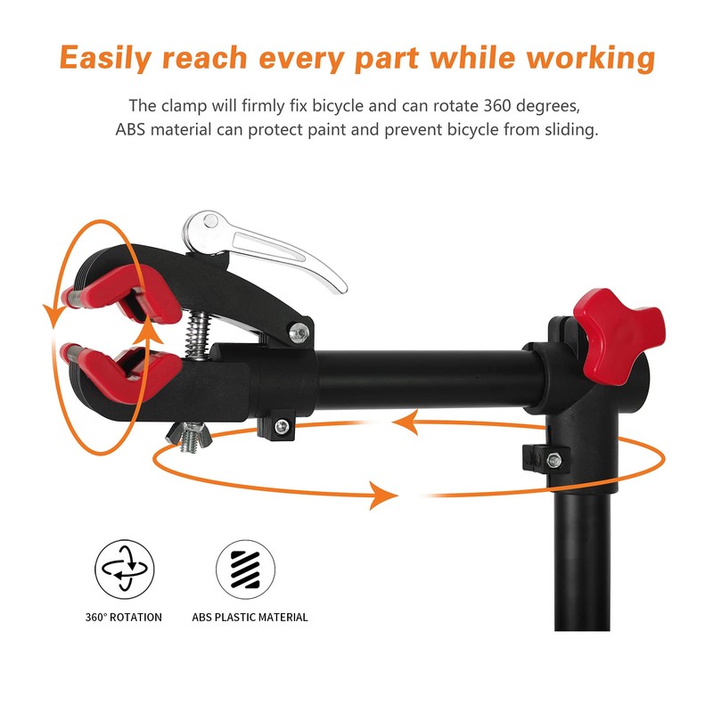 UNISKY Bike Repair Stand for Maintenance Height Adjustable Rack with
