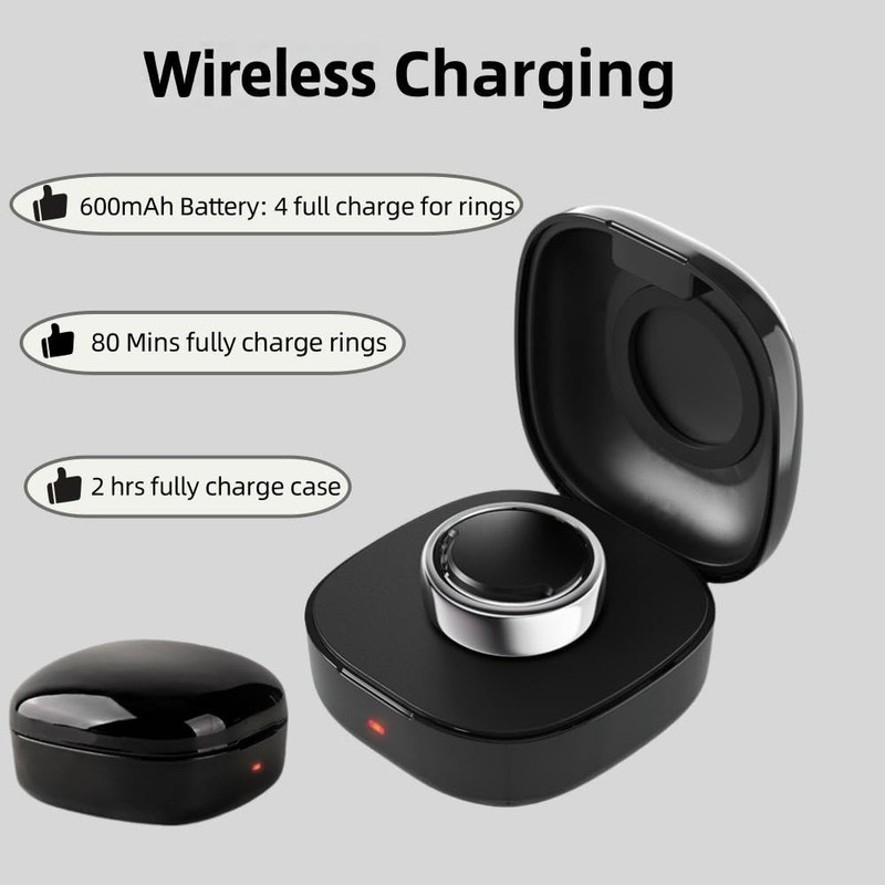 WONJOY Wireless Charging Case Compatible with Oura Ring Gen3 Charger