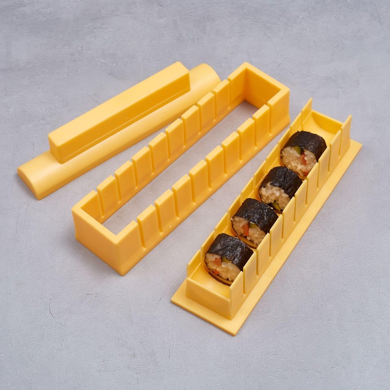 Circular Sushi Maker Kit, Easy Sushi Making DIY Mold for