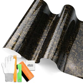 Forged Gloss Gold Vinyl Wrap Auto Car Motorcycle Boat Sheet Film 5FT x 6FT Tool Kit