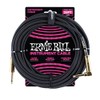 Ernie Ball - Cable trenzado para instrumentos, recto/acodado, 7,6 m,