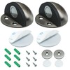 Magnetic Door Stops, Set of 2 Stainless Steel Door Stops