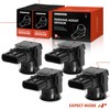 A-Premium 4-PC Reverse Backup Parking Assist Sensor Compatible with Select