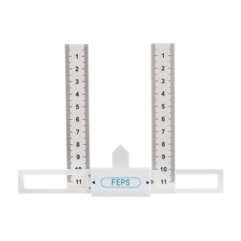 FEPS Tool FE-ML001 Cylinder Measuring Gauge Plastic White Measuring Gauge