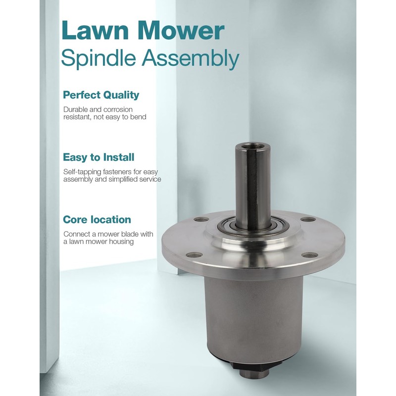 SCITOO Lawn Mower Spindles Spindle Assembly Replacement for Bobcat 2186207