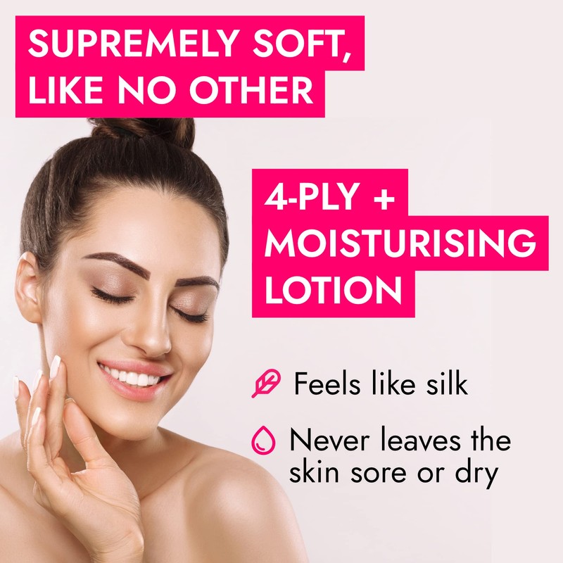 tishoo Hyaluronic Acid-Infused 4-ply Ultra Luxury Tissues | for Car