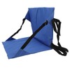 Foldable Seat Cushion Backrest Beach Chair Mat Single Person Portable