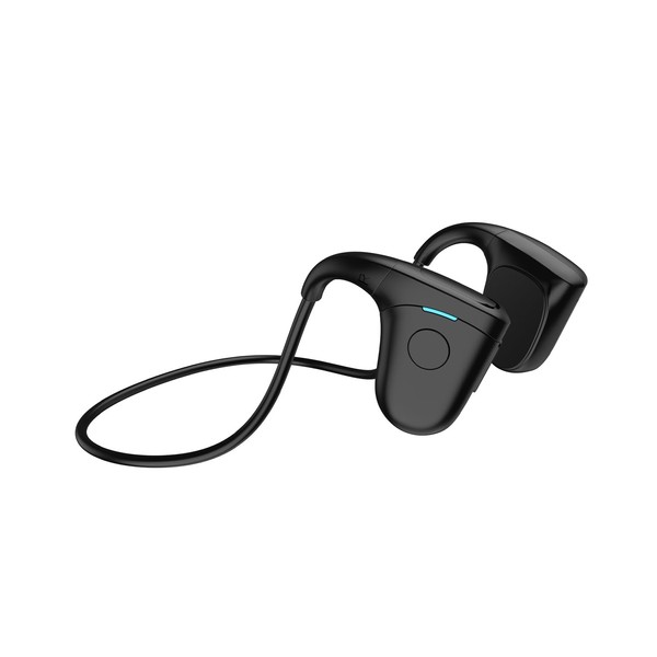 SANOTO Bone Sound Headphones Bluetooth, Open Ear Headphones Bluetooth 5.3, IPX6 Waterproof Sweatproof Bone Sound Headphones, Bone Conduction Headphones for Jogging, Cycling