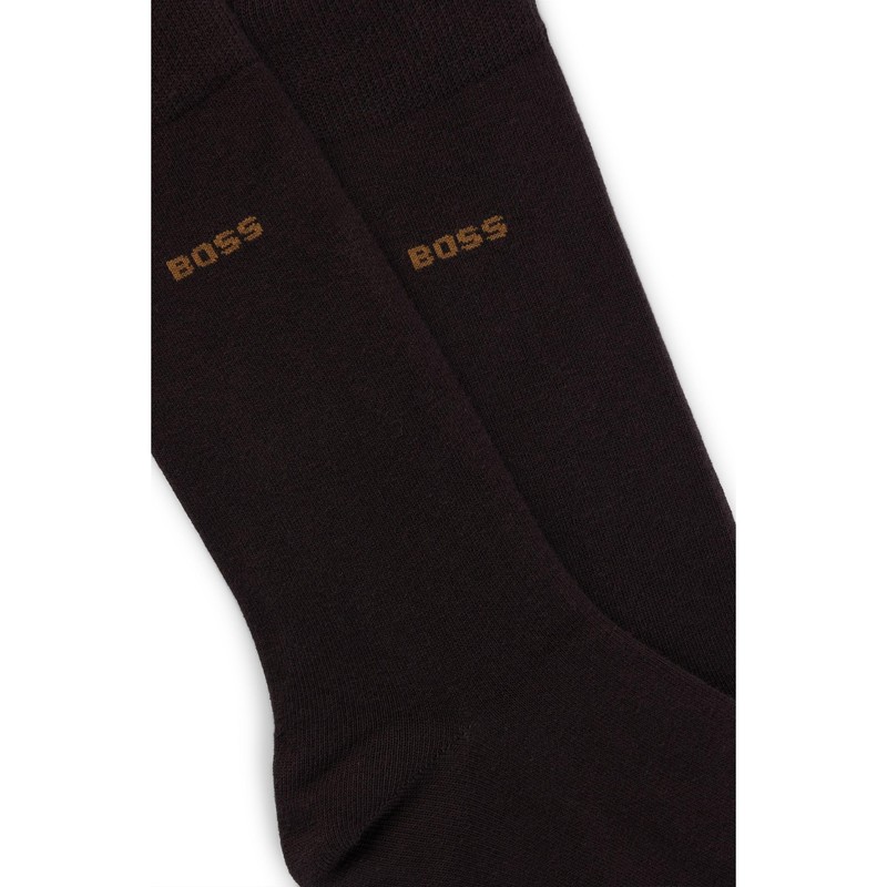 BOSS Men's 2P RS Uni CC Mid High Socks Cotton