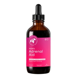 Mountain Meadow Herbs Mom's Adrenal Aid – Liquid Herbal Supplement, Natural Adrenal Support for Women, Safe for Expecting & Nursing Moms, Boosts Energy, Reduces Fatigue & Supports Hormone Balance 4oz