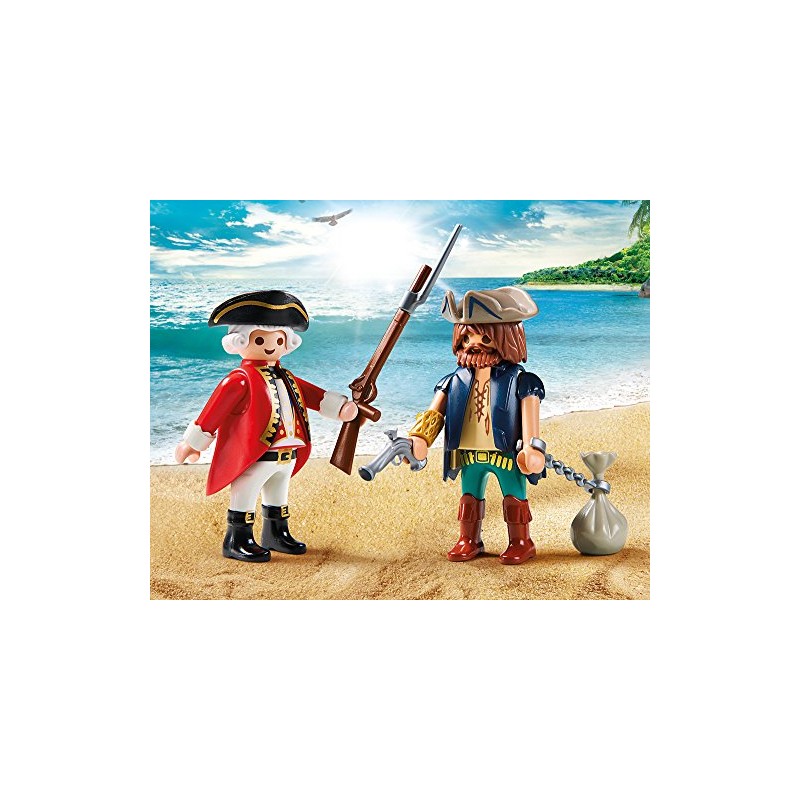 PLAYMOBIL 9446 Duo Pack Pirat und Soldat