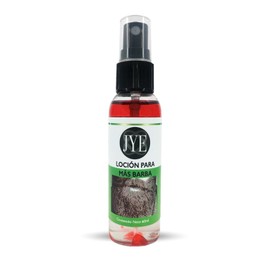 Loción JYE Crecimiento de Barba Edicion Aniversario 10% mas Barba. Tratamiento natural estimulante para crecimiento de cabello barba y bigote. Presentación de 60 ml