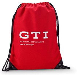 Volkswagen 5HV087318A Gym Bag Sports Bag Backpack Bag GTI Design Red