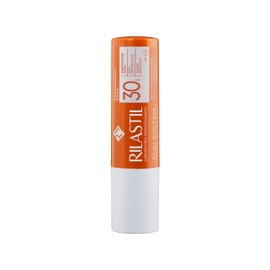 Rilastil Sun system Stick Solare Transparente SPF 30 per Zone Sensibili, Protezione Alta, Resistente all' Acqua, 4ml