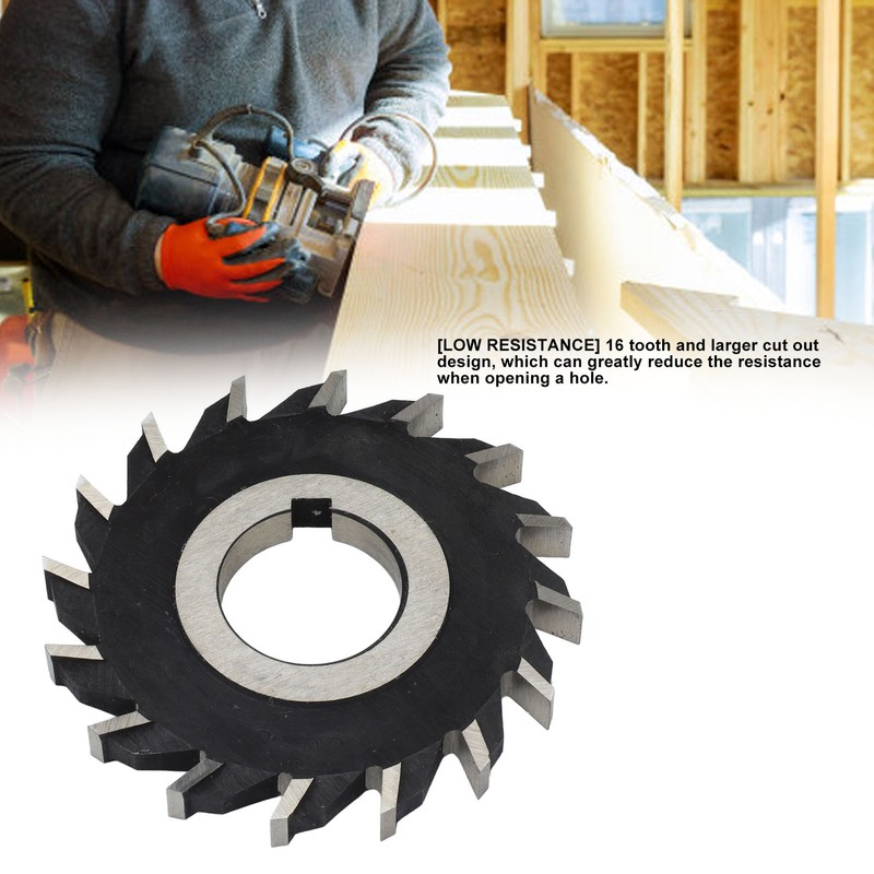 16 Teeth Milling Cutter High Speed Steel Face Mill Disc