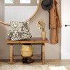 Wnutrees Farmhouse Wood Bench, Rustic Indoor Storage Bench for Entryway,