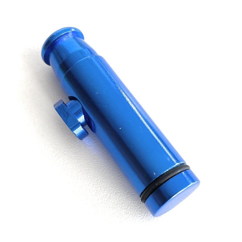 M&M Smartek Sniff Snuff Bottle Dispenser Metal Version 3.0 (Blue)