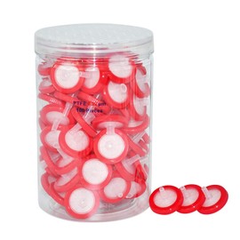 Syringe Filters PTFE Membrane - 25mm Membrane Diameter,0.22um Pore Size,Pack of 100