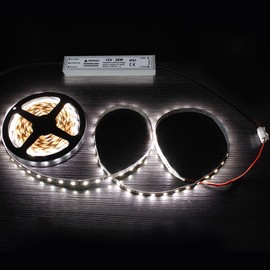 3A 36W 12 Volt LED Power Supply, 110V AC to 12V DC Converter, Waterproof IP67 Driver Low Voltage Transformer Power Adapter for Indoor Outdoor LED Lights