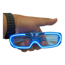 Gafas Led Neón Intermitentes Para Fiestas Y Baladas