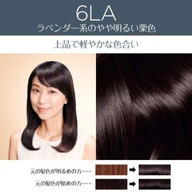 L'Oréal Paris Excellence R Cream Type Hair Color for Gray Coverage, 6LA Light Bright Lavender Chestnut