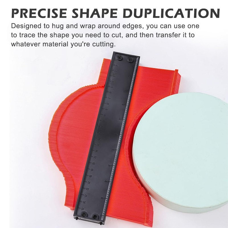 7 Inch Profile Gauge Tool,17cm Contour Gauge Duplicator Marking Gauge