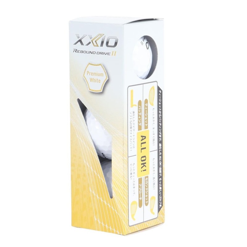 XXIO Golf Balls Rebound Drive 2 XN RD2 PWH Sleeves